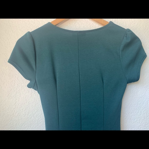 2/$20 EUC ModCloth Sheath Dress Pine - Picture 9 of 16